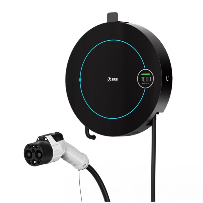 DC Charging Station, 9-Pin Connector, 7kW 4G Fast Charging